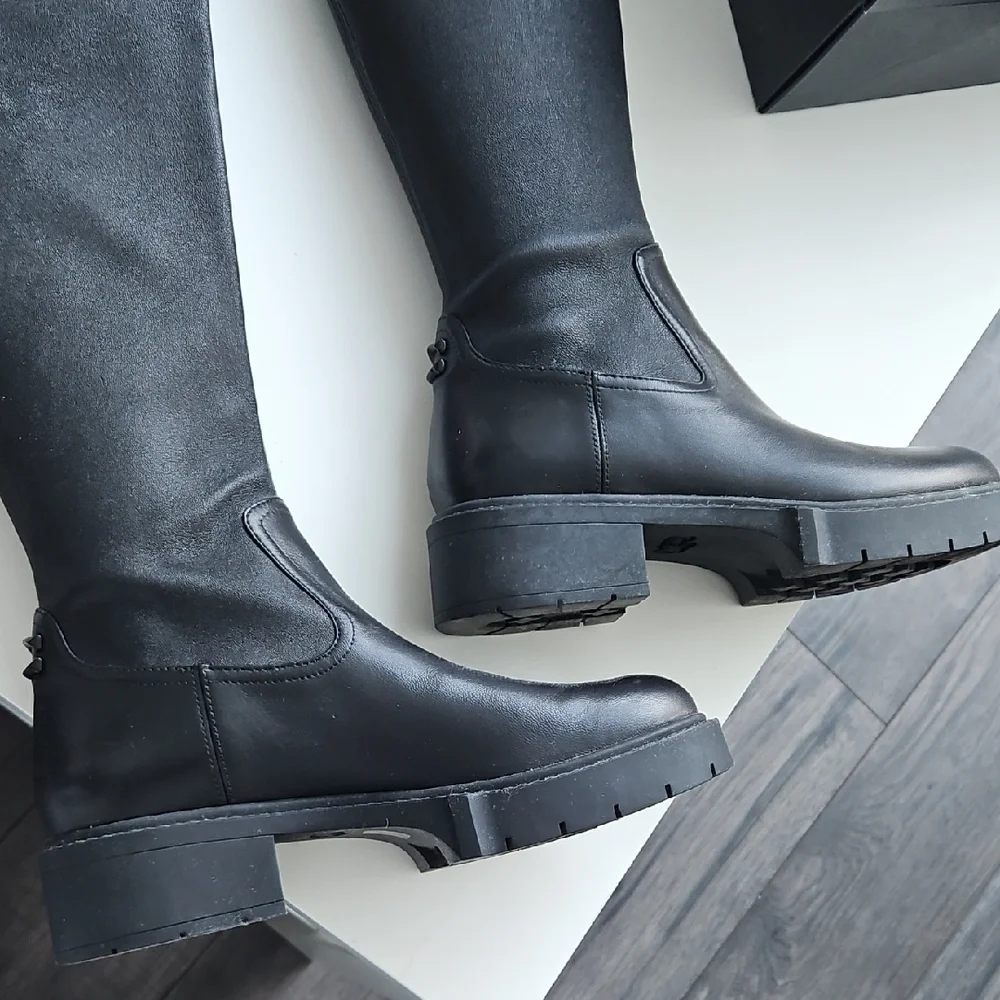 NWT Coach Lisa Boot - Black Over-the-Knee Boot - Picture 9 of 15